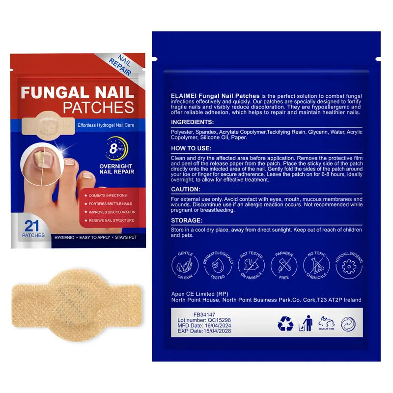 FungalNail™ 21 Parches Antihongos | 2x1