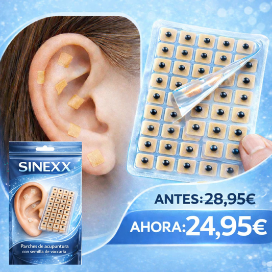 Parche natural terapéutico con semillas de vaccaria para oreja SINEXX™