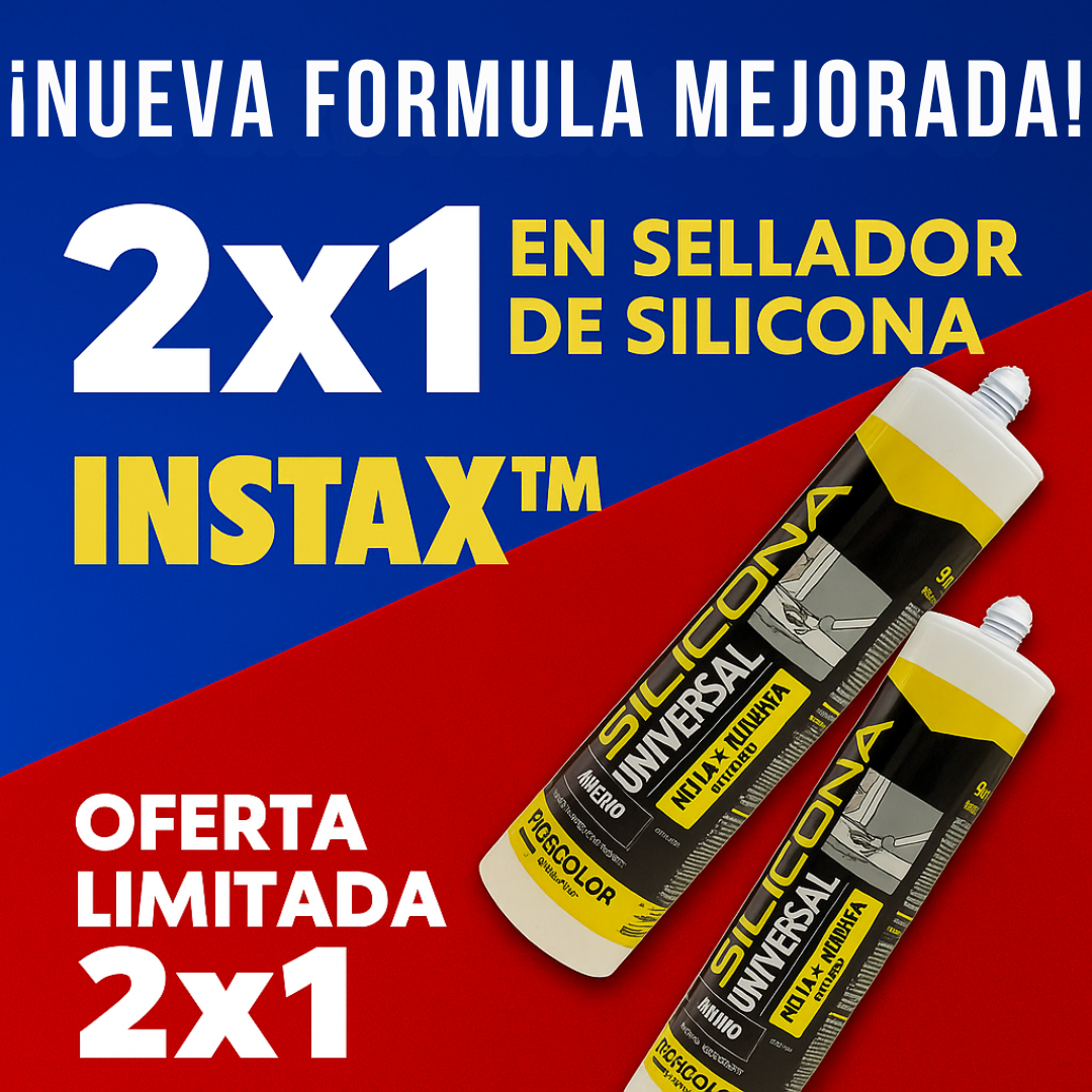 Sellante Extrafuerte con Secado y Acción Inmediata INSTAX™ | NUEVA FORMULA 2X1