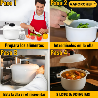 Olla Express VaporChef™ - Nuevo Modelo 2025