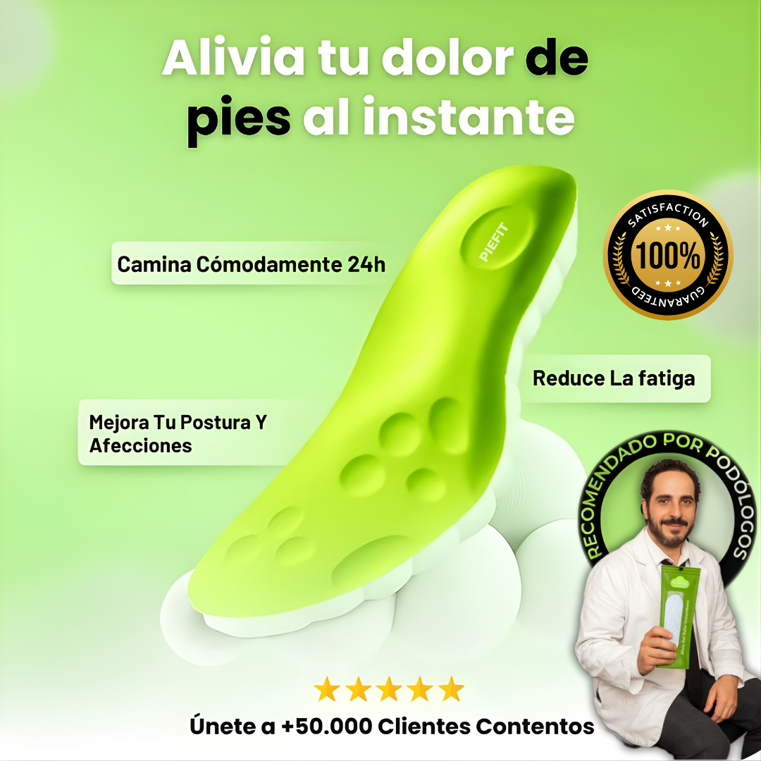 PIEFIT™ PLANTILLAS ORTOPÉDICAS ORIGINALES | 2x1