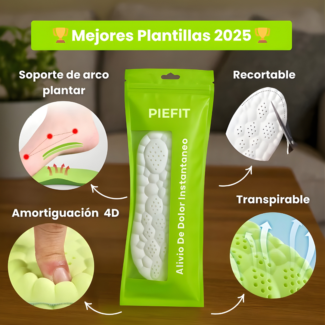 PIEFIT™ PLANTILLAS ORTOPÉDICAS ORIGINALES | 2x1