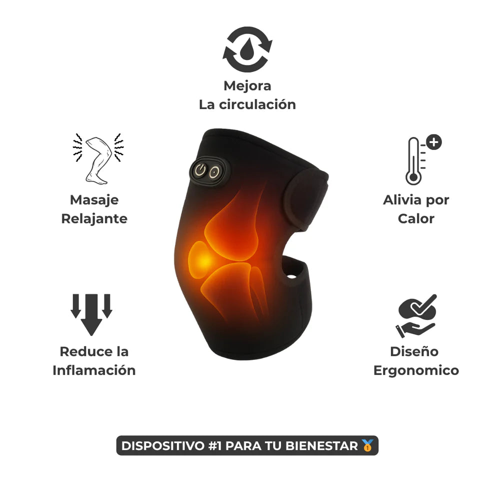 CalmTherm™ Rodillera Térmica Masajeadora